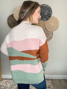 Penelope Color Block Sweater
