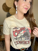 Load image into Gallery viewer, Coors Cowboy Western Graphic Tee