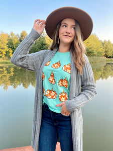 Bree Daisy Pumpkin Graphic Tee