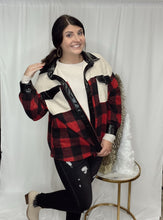 Load image into Gallery viewer, Becky Plaid Jacket