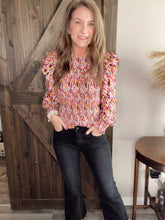Load image into Gallery viewer, Kinsley Smocked Top