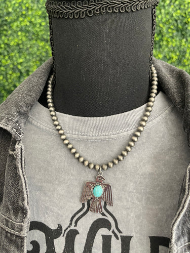 Thunderbird Navajo Pearl Necklace