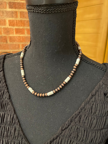Copper Ivory Necklace